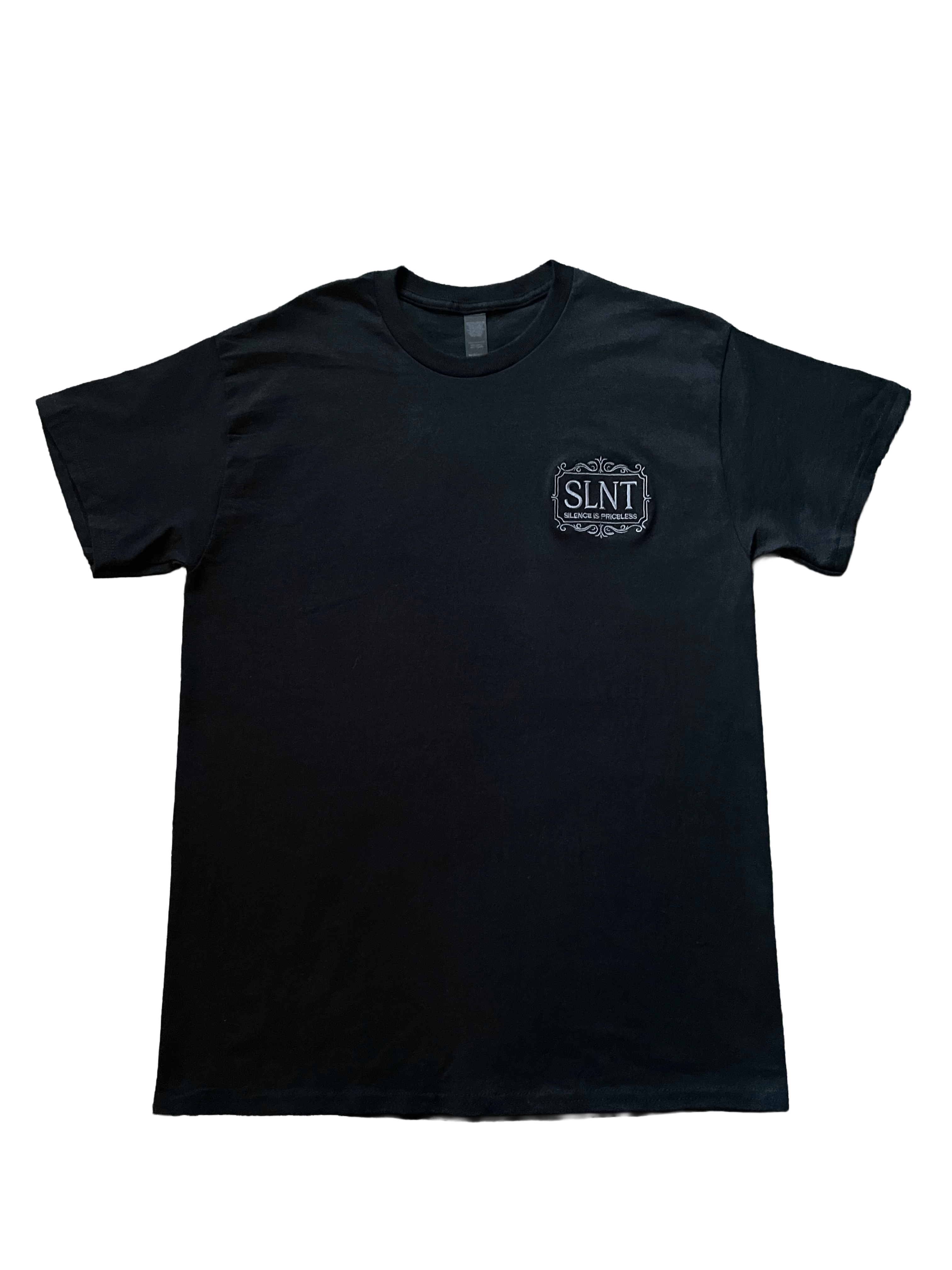 SLNT SILENCE IS PRICELESS T-SHIRT