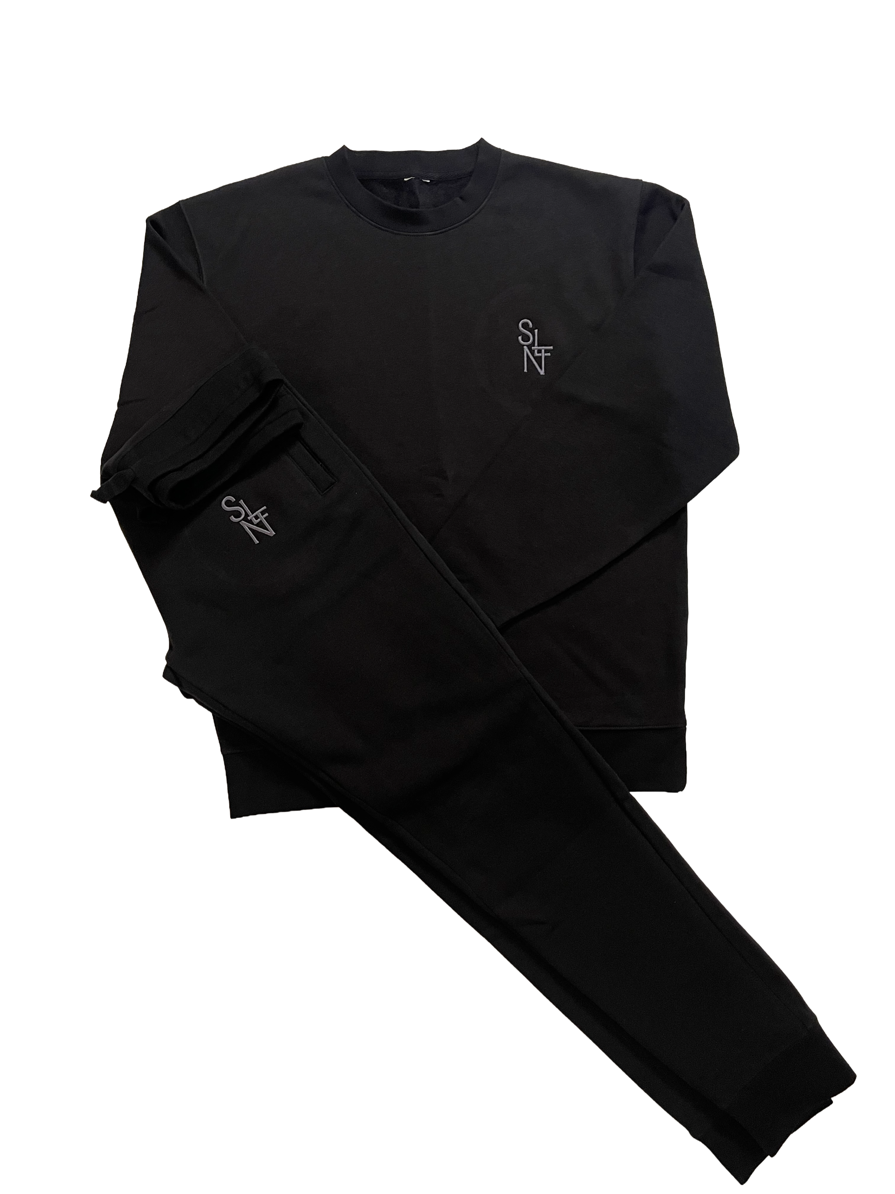 SLNT MONOGRAM COLLECTION HOODLESS TRACKSUIT